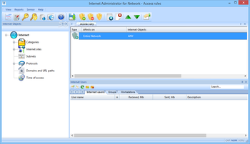 Internet Administrator screenshot