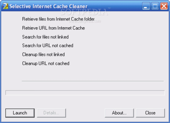 Internet Cache Cleaner screenshot