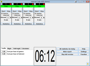 Internet Cafe screenshot
