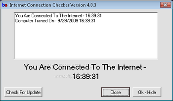 Internet Connection Checker screenshot