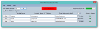 Internet Connection Monitor screenshot