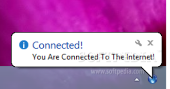 Internet Connection Notification screenshot