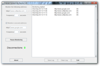 Internet Connectivity Monitor screenshot