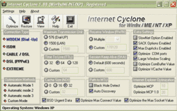 Internet Cyclone screenshot