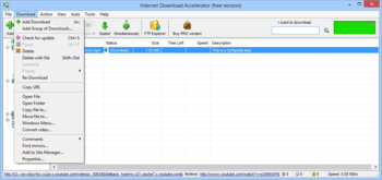 Internet Download Accelerator screenshot 4