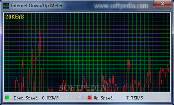 Internet Down/Up Meter screenshot