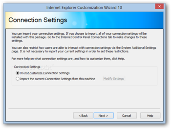 Internet Explorer Administration Kit screenshot 15