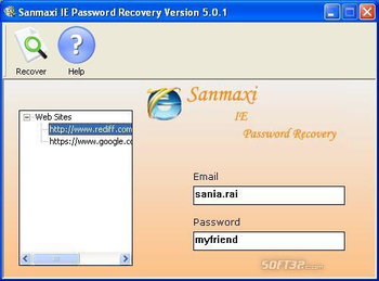 Internet Explorer Password Revealer Program screenshot 2