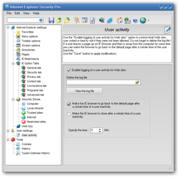 Internet Explorer Security Pro (formerly Internet Security Tweak Pro) screenshot 7