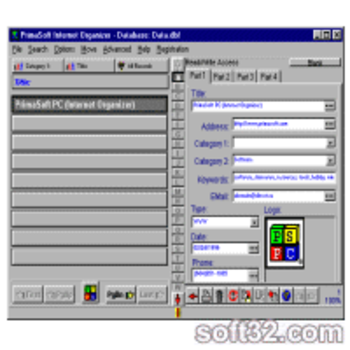 Internet Organizer screenshot 3