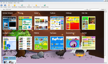 Internet Safe for Kids Web Browser screenshot