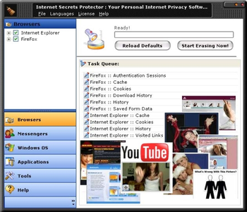 Internet Secrets Protector screenshot