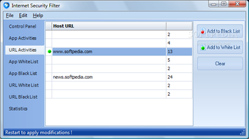 Internet Security Filter screenshot 3