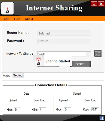 Internet Sharing screenshot 4