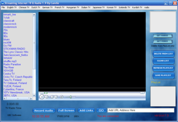 Internet Streaming TV & Radio screenshot