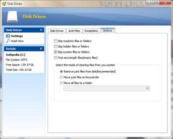 Internet Tracks Washer screenshot 11