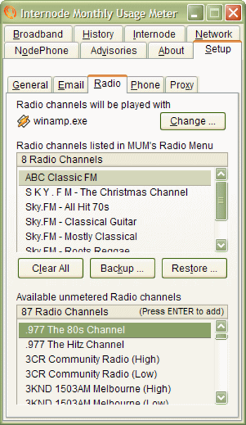 Internode Monthly Usage Meter screenshot 6