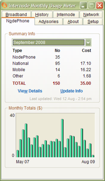 Internode Monthly Usage Meter screenshot 7