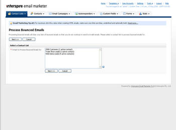 Interspire Email Marketer screenshot 10