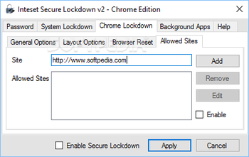 Inteset Secure Lockdown Chrome Edition screenshot 8