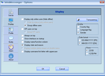 IntraMessenger for Client  Portable screenshot