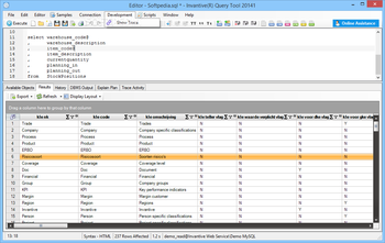 Invantive Query Tool screenshot 10