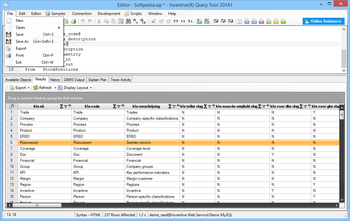 Invantive Query Tool screenshot 5