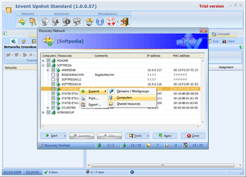 Invent Upshot screenshot