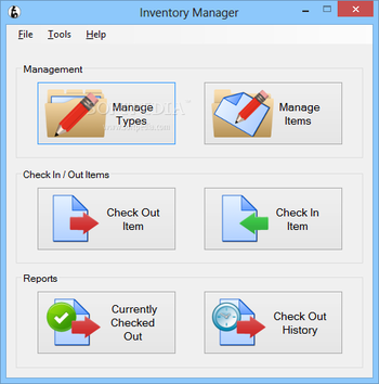 Inventory Manager screenshot