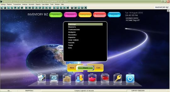 InventoryBiz ERP screenshot