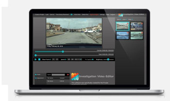 Investigation Video Editor screenshot