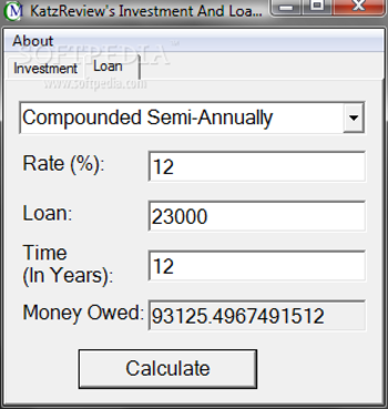 Investment And Loan Calculator screenshot 3