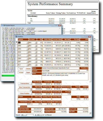 Investors Database screenshot