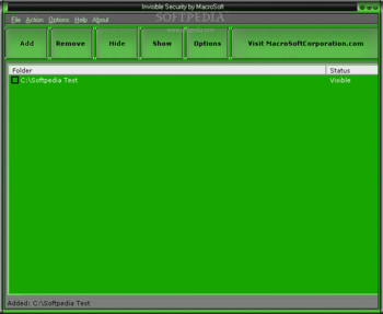 Invisible Security screenshot