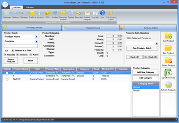 Invoice Expert Lite screenshot 2