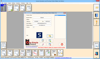 Invoice Quotations and Purchase Orders Maker Lite screenshot
