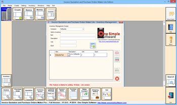 Invoice Quotations and Purchase Orders Maker Lite screenshot 2