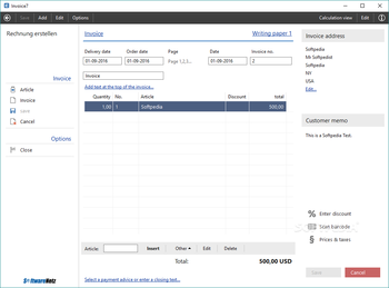 Invoice screenshot 14