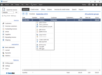 Invoice screenshot 9