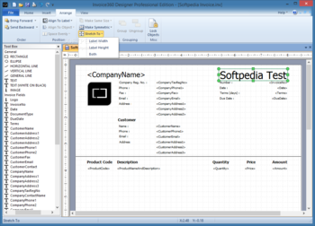 Invoice360 Designer Professional Edition screenshot 3