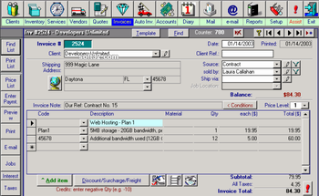invoiceit! - invoicing software screenshot 2