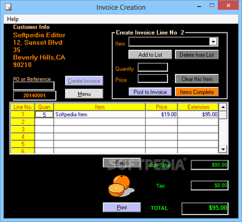 Invoicer screenshot 10