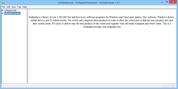 InZipBrowser screenshot