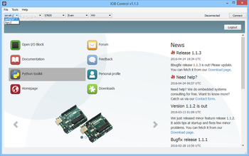 I/O Blocks Toolkit screenshot