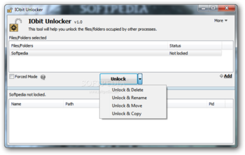 IObit Unlocker Portable screenshot