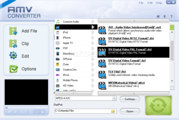 iOrgSoft AMV Converter screenshot 2