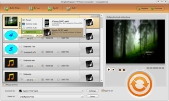 iOrgSoft Apple TV Video Converter screenshot 2