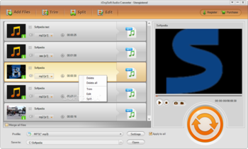 iOrgSoft Audio Converter screenshot