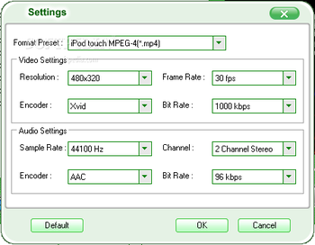 iOrgSoft DVD to iPod Converter screenshot 5