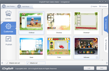 iOrgsoft Flash Gallery Maker screenshot 2